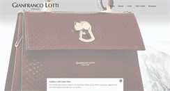 Desktop Screenshot of gianfrancolotti.com